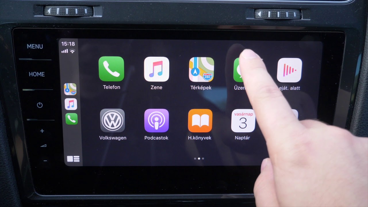 Apple CarPlay (iOS 13) Bemutató - YouTube