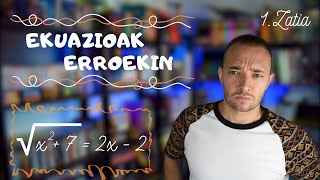 Errodun ekuazioak | 1. zatia