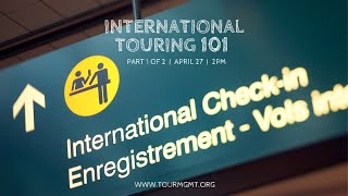 ep 11: Tour Management 101 - International Touring 101