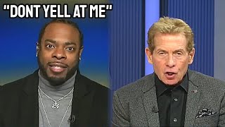 Skip Bayless and Richard Sherman In Heated Exchange!!! Shannon Sharpe All Over Again