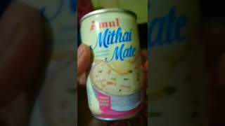 Amul mithai mate unboxing 😂 #shorts #amul #kheer #delicious