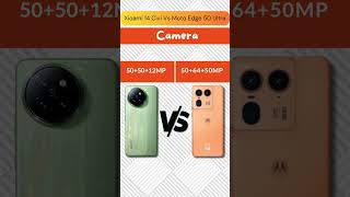 Xiaomi 14 Civi Vs Moto Edge 50 Ultra | Comparison 😮 | #xiaomi14civi #motoedge50ultra