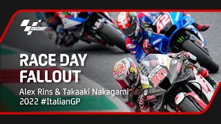 Rins and Nakagami talk their race day fallout | 2022 #ItalianGP