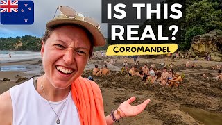 YOU WON'T BELIEVE WHAT WE FOUND! Coromandel Hot Water Beach | North Island, New Zealand 🇳🇿