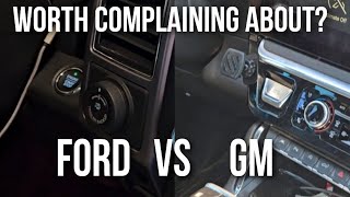 GMC vs Ford Push Button Start. Think I'm nitpicking?