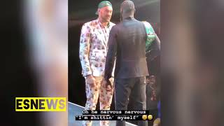 WATCH! What Telli Swift Deontay Wilder Wife Saw When Deontay \u0026 Tyson Fury Facedoff