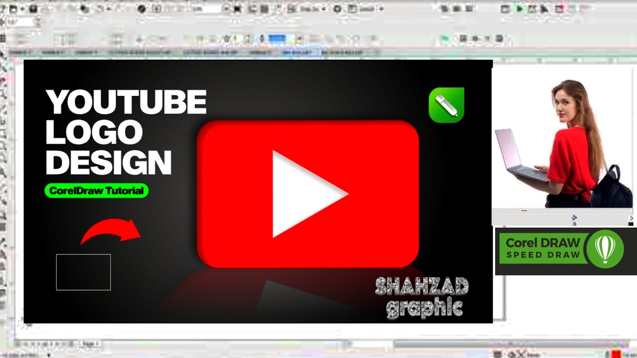 Create Your Own Amazing Youtube Logo In Coreldraw Design A