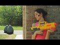 NERF WAR LIVE ACTION: GIRL VS ZOMBIE POU LIKE CREATURES: THE NEW HOPE NERF WAR LIVE ACTION: GIRL VS ZOMBIE POU LIKE CREATURES: THE NEW HOPE
