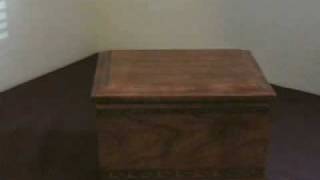 Cherry Designer series cremation urn