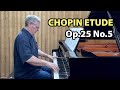 Chopin Etude Op.25 No.5 - P. Barton, FEURICH piano