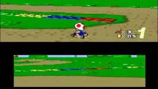 TAS Super Mario Kart SNES in 21:27 by cstrakm