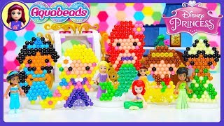 Aquabeads Disney Princess want to go to the Ball Craft DIY Craft Silly Play - Kids Toys