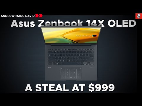 Asus Zenbook 14X OLED (2023) REVIEW - A STEAL AT 999