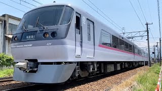 富山地方鉄道20020形 稲荷町〜電鉄富山通過