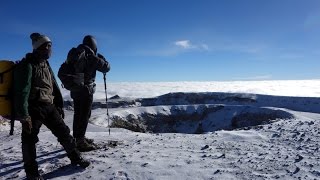 Exploring the three craters of Kilimanjaro