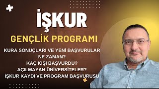 İŞKUR GENÇLİK PROGRAMI KURA SONUÇLARI NE ZAMAN? KAÇ KİŞİ BAŞVURDU? İŞKUR KAYDI NASIL YAPILIR. #para