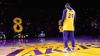 LeBron James - Kobe Bryant Tribute