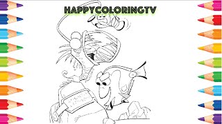 Coloring Adventures: Finding Nemo Edition / HappyColoringTV