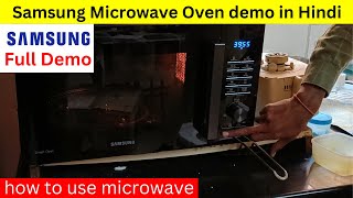 Samsung Microwave Oven Convection Demo ⚡ Samsung Microwave Oven ⚡ Samsung Oven How to Use