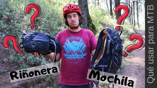 ¿Riñonera o Mochila? | Qué usar para MTB