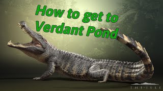 Deinosuchus Guide | How To Get To Verdant Pond - The Isle Evrima