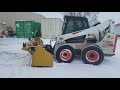 bobcat a770 with hla snow wing