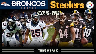 No Fly Zone Take on NFL's Top WR Core! (Broncos vs. Steelers 2015, Week 15)