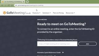 GoTo Meeting - How to Join a Meeting