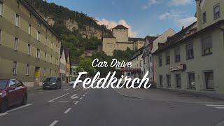 Car Drive from Fedkirch to Nenzing via Latz - Background Music