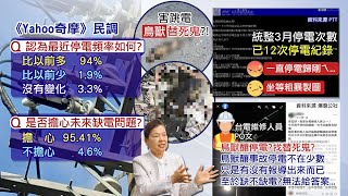 【每日必看】台灣未來缺電問題? 民調:95.41%民眾擔憂｜停電找鳥獸當替死鬼? 台電人員曝真相 @中天新聞CtiNews   20220317