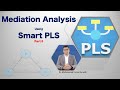 Mediation analysis Using Smart PLS Software