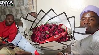 KARANGU MURAYA SHOWS FLOWERS SENT TO TRIZA ON VALENTINES DAY