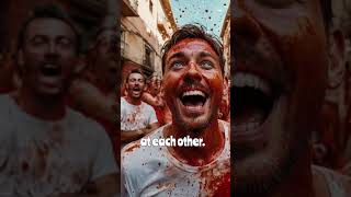 La Tomatina – The World’s Biggest Food Fight!  #LaTomatina #Spain #foodfight