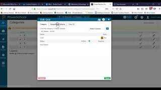 PowerTeacher Pro Tutorials- Setting Category Defaults and Creating New Categories