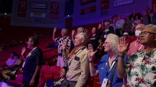 2023 Huntsman World Senior Games flashes ‘new energy’ during colorful opening ceremony