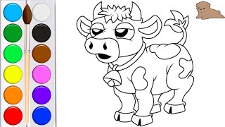 draw a calf-an interesting cartoon #funny #doggie #fun #funnyvideo #dl