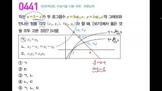 2008학년도 수능기출 나형 16