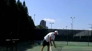 Bob F Tennis Serve High Speed Sept 2014