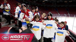 Habs invite team of Ukrainian refugees to a game at the Bell Centre