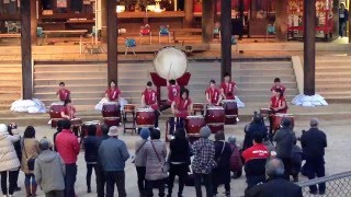 学芸館高校和太鼓部　2016/2/19　西大寺会陽宵祭り１