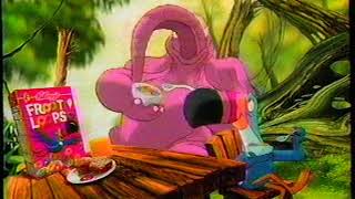 Kellogg's - Fruit Loops Cereal - Forgetful Elephant - 1994