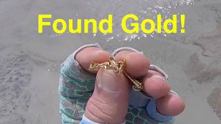 Beach Metal Detecting on Tybee Island- Found 2 Gold Chains!