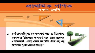 একটি রাস্তায় কিছু গাছ এবং ল্যাম্পপোস্ট আছে ।