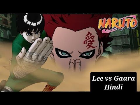 Gaara Vs Rock Lee Full Fight In Hindi | Naruto Season 2 | #naruto # ...