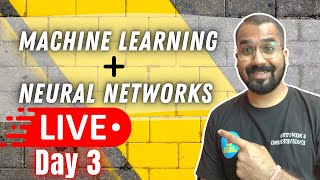 Day 3 Machine Learning + Neural Network -Missing Data, Normalization, Standardization, Binarization
