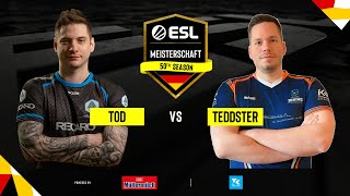 [DE] WC3 - ESL Meisterschaft Frühling 2023: [HU] ToD vs Teddster [ORC] (Nachholspiele)