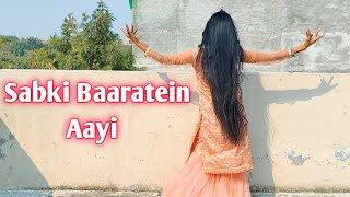 Sabki Baaratein Aayi - Best Wedding Dance || Zaara Yasmin || DabanggAnjali ||