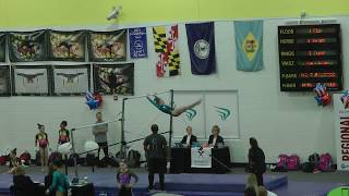 Leah Fontaine Bars - 2018 Level 10 Regionals - Region 7