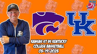 Kentucky vs Kansas State 3/19/23 College Basketball Free Pick CBB Betting Tips | NCAAB Picks