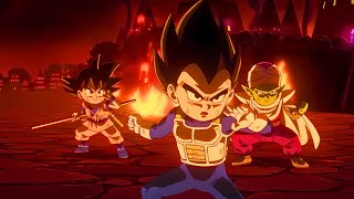 SSJ Goku, Vegeta, \u0026 Piccolo vs Full Gendarmerie Force 「Dragon Ball Daima AMV」「Original Music」